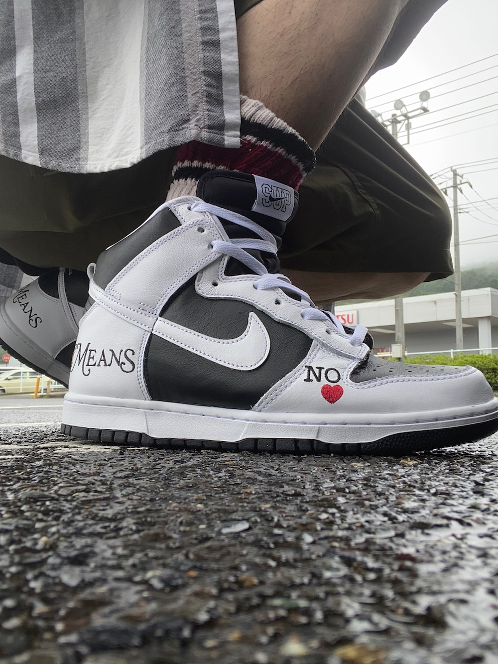 Sho｜Supreme × Nike SB Dunk High By Any Means 