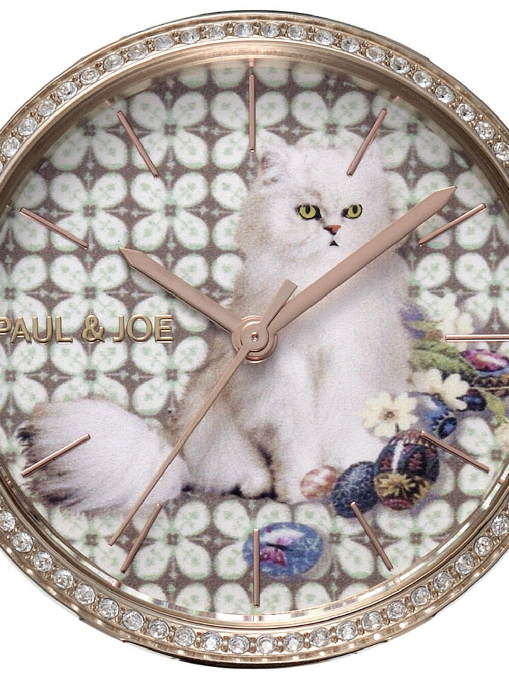 「時計、腕時計、PAUL&JOE、ポール＆ジョー、ポールアンドジョー、ギフト、アクセサリー、ファッション、ネコ、猫、ピンク、ピンクゴールド、ブラック」｜「PAUL&JOEのアイテム（アナログ腕時計、ゴールド系）」を使った、Fortune squareさん（レディース・160cm）の秋コーディネートの2枚目の写真