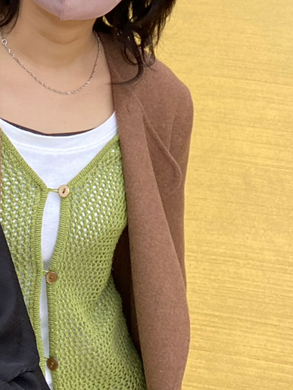 「LEVI’Sのアイテム（デニムパンツ、ブルー系）」を使った、jimiyu🍠さん（レディース・153cm）の春コーディネートの3枚目の写真