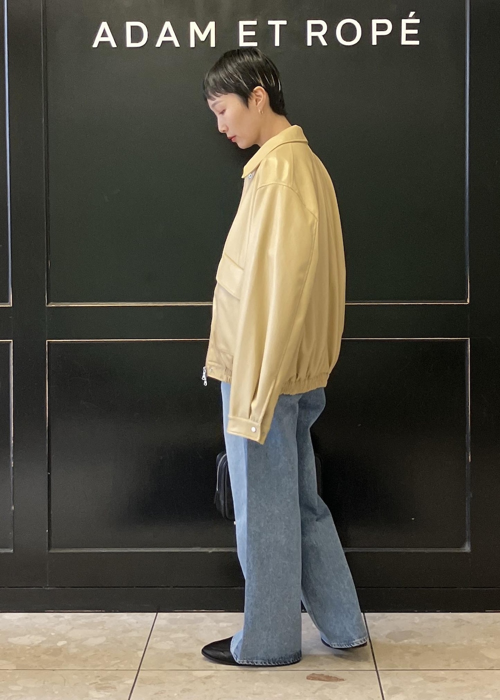 MATSUMURAさんの「【サステナブル】・【抗菌消臭】・【新色追加】ソフトビットローファー（ADAM ET ROPE'）」を使ったコーディネートの2枚目の写真
