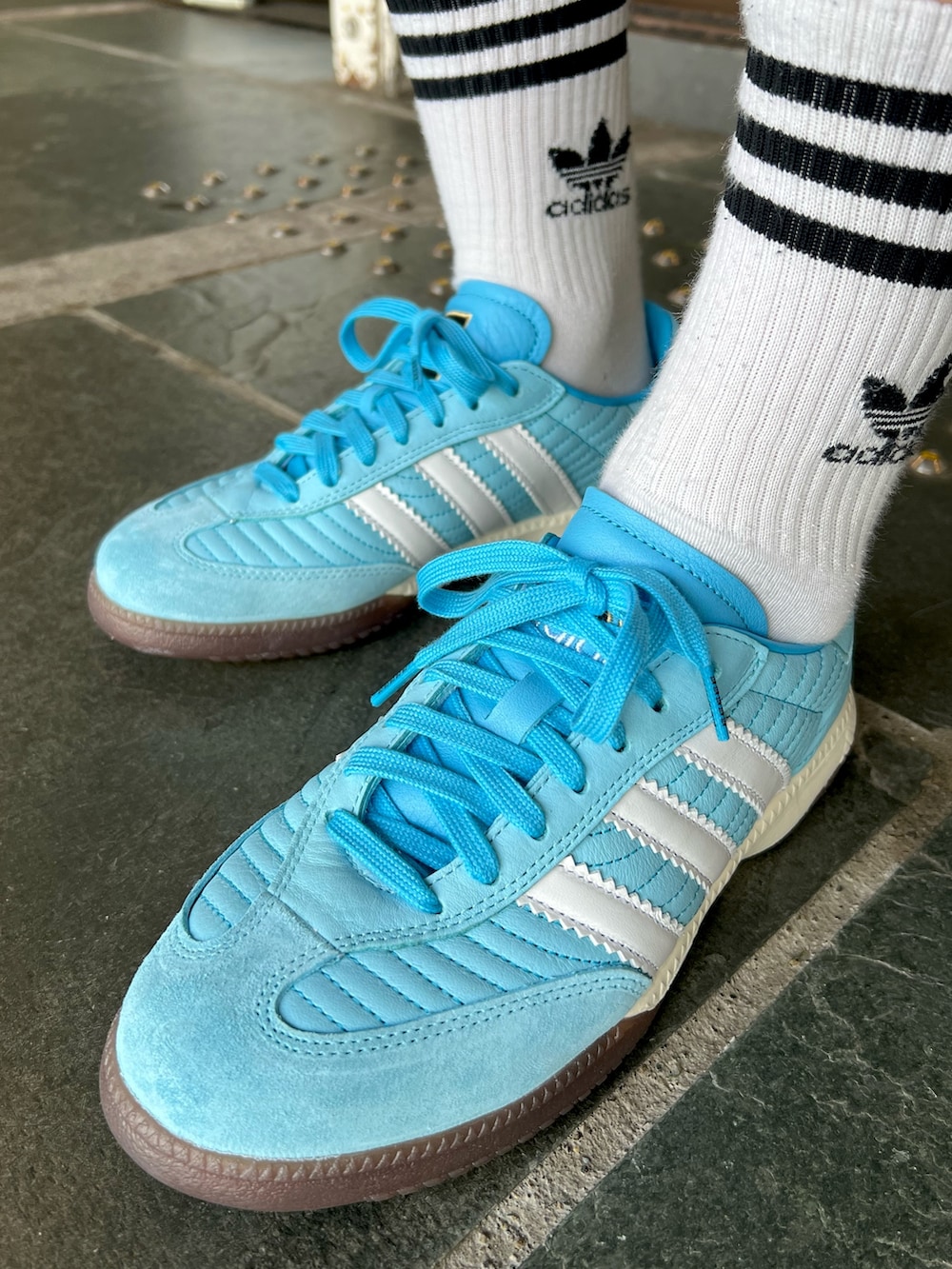 adidas × NTS Radio 総柄プリント SSTトラックトップ、adidas × NTS