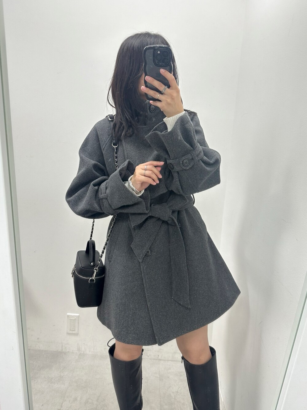 OLIVE des OLIVEステンカラーコート OLIVE des OLIVE（オリーブデオリーブ）の「大人っぽステン