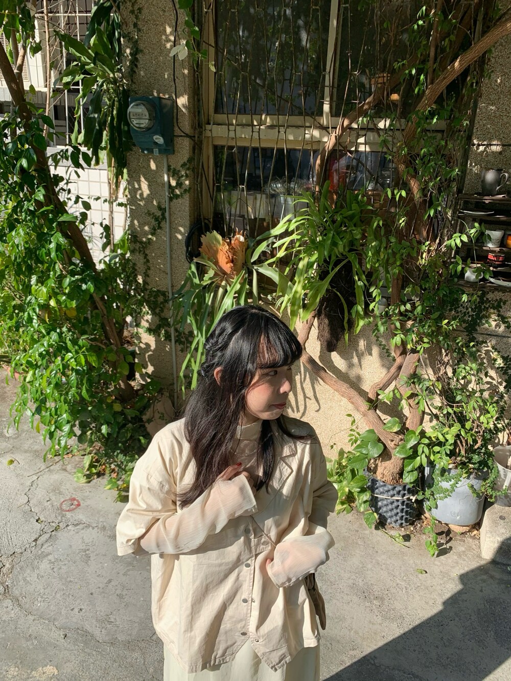 「D+afのアイテム（シューズ、ブラック系）」を使った、jieee03eeさん（レディース・163cm）の秋コーディネートの2枚目の写真