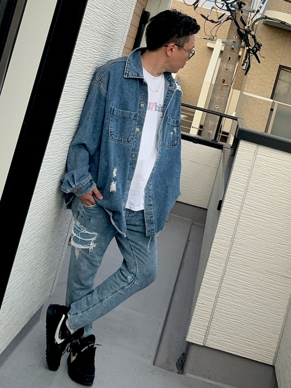 ステキです✴︎diesel デニムコート　カーキ SQ-JBJ-22SS-LOOK_mar.jpg