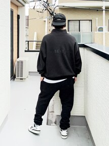 ESSENTIALS スウェットパンツ グレー REALくん着用 ESSENTIALS スウェットパンツ グレー REALくん着用 - メルカリ