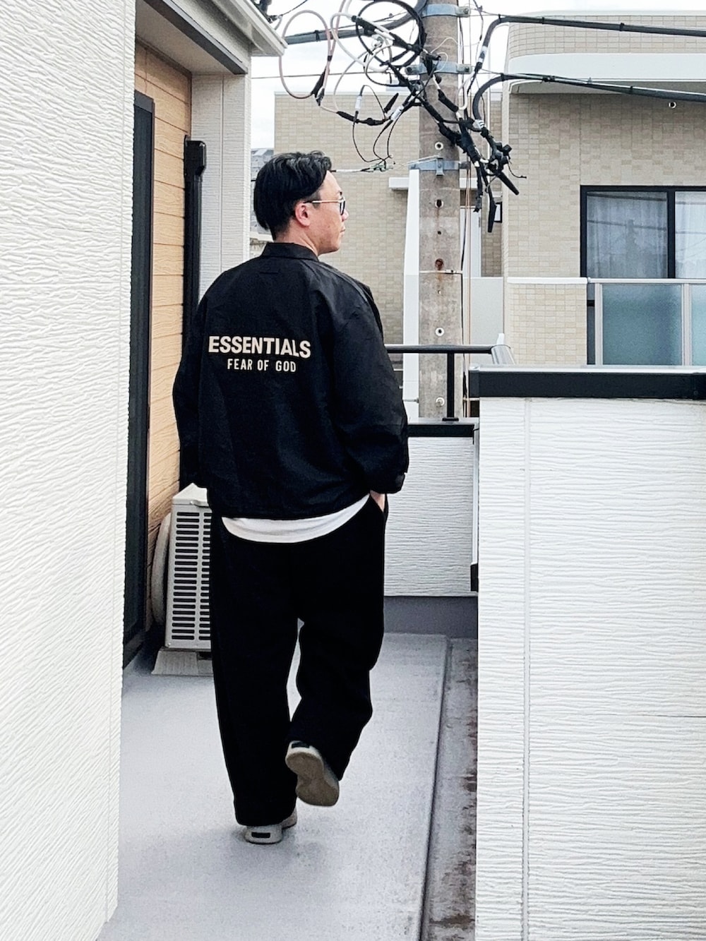 asatomoz）｜FOG ESSENTIALSのナイロンジャケットを使った