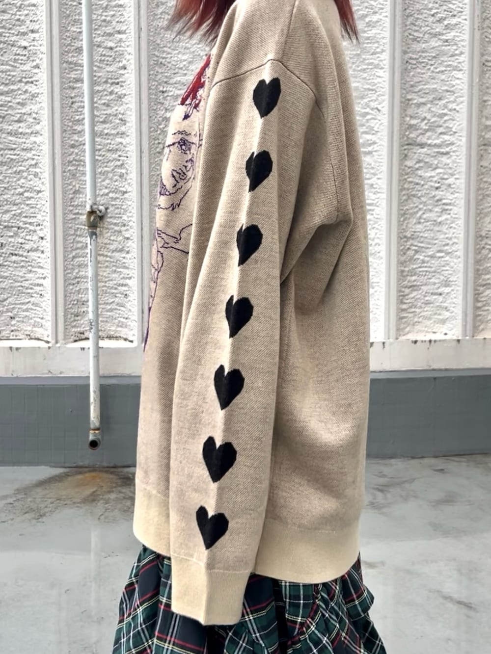 ジョジョの奇妙な冒険 ウェザーリポート　ルーズジャガードニットjouetie jouetie（ジュエティ）の「【ジョジョの奇妙な冒険 ストーンオーシャン