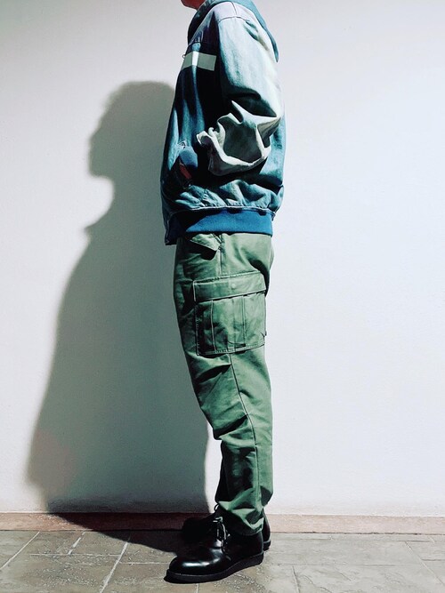 yuya55555｜DESCENDANTのカーゴパンツを使ったコーディネート - WEAR