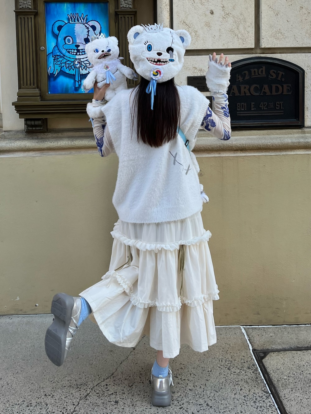 ユニバ】ハミクマソウル☆ベレー帽☆ブレスレット＆リング☆マスコット