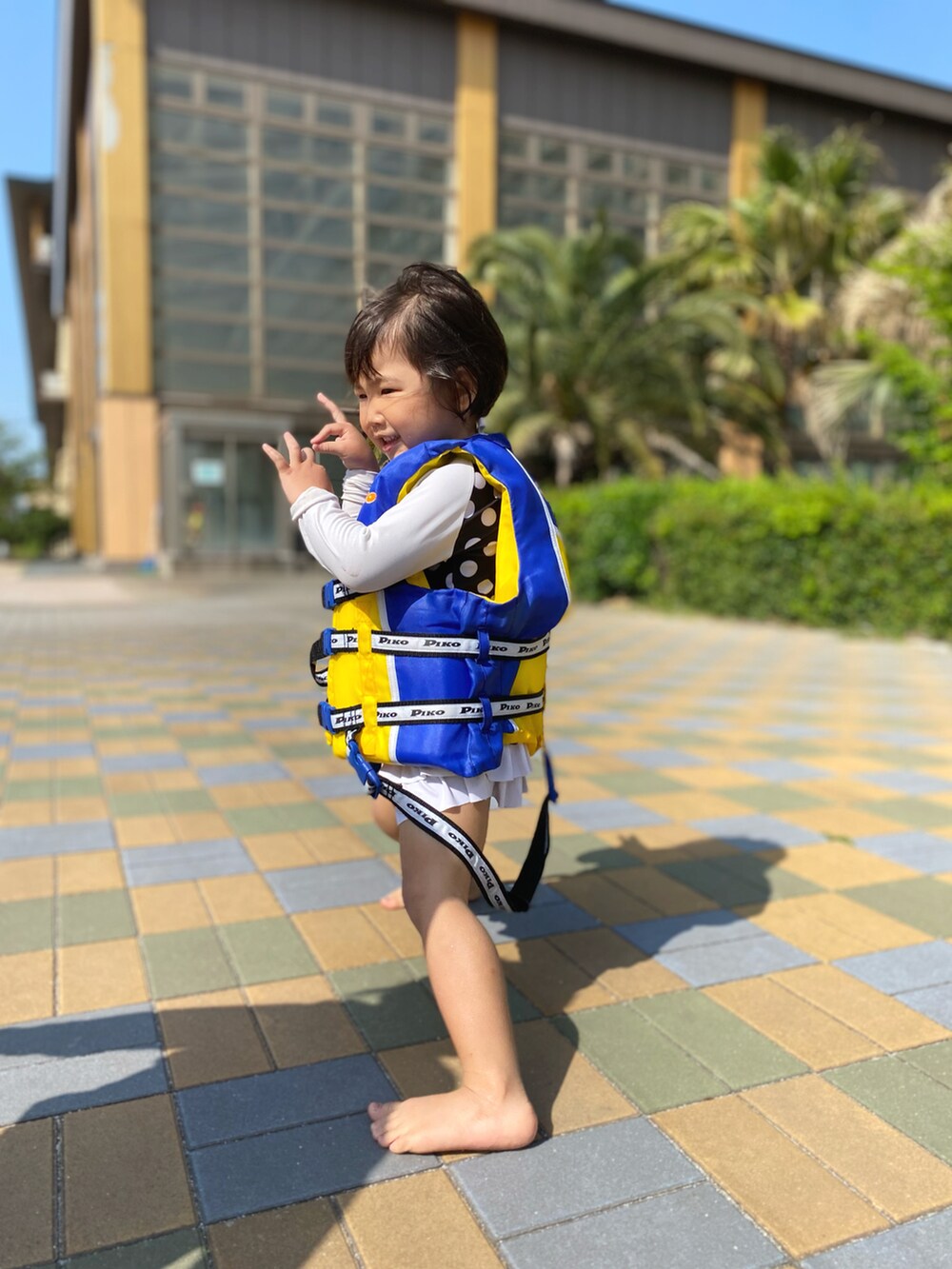 その他の水着/着物・浴衣を着用したキッズの春コーディネートの2枚目の写真