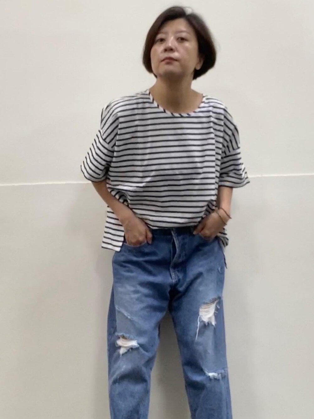「oliveのアイテム（その他トップス、その他）」を使った、yukichen3388さん（レディース・155cm）の秋コーディネートの5枚目の写真