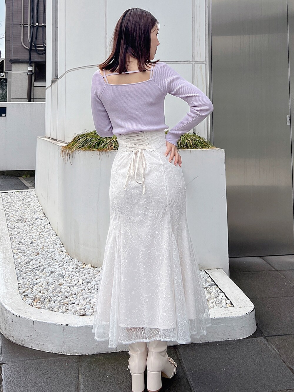 ASAKO(MERCURYDUO)｜MERCURYDUOのスカートを使ったコーディネート - WEAR 