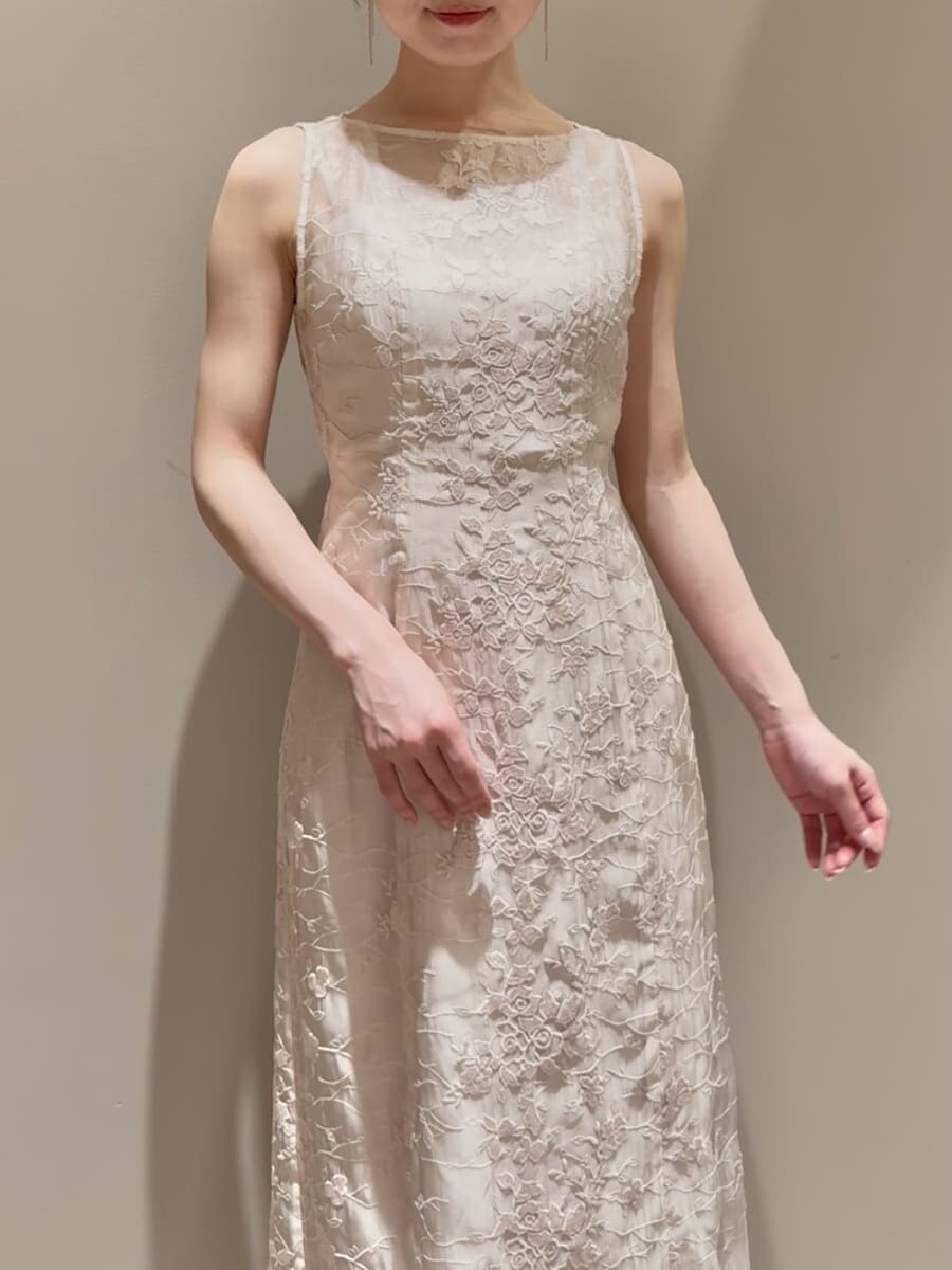 1サイズ ファッション SNIDEL エンブロイダリーシアーレイヤード