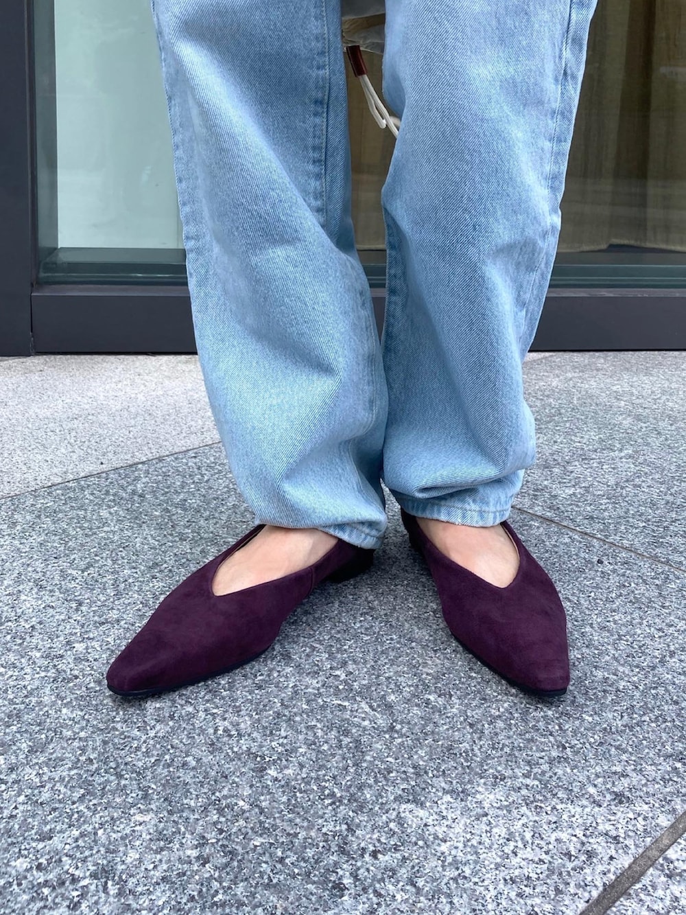 「デニム、リーバイス、リーバイス501、デニムパンツ、156cm、BEAUTY&YOUTH UNITED ARROWS、ビューティ&ユース、休日スタイル、ファーベスト、ベストコーデ、キレイめカジュアル、おでかけコーデ、オトナカワイイ、秋先取りコーデ、デニムコーデ」|「Levi'sの【国内EXCLUSIVE】<LEVI’S>501デニムパンツ/ライトブルー(デニムパンツ、ブルー系)」を使った、吉田(yoshida)さん(レディース・156cm)の夏コーディネートの8枚目の写真