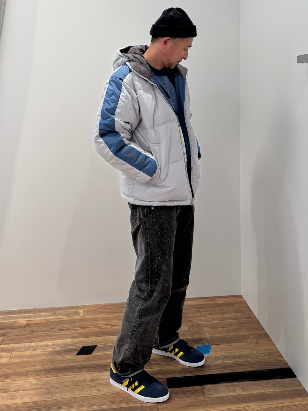 K&H ジャケット デニム グレー オーバーサイズデニムジャケット