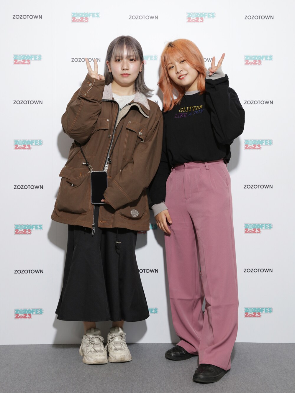 「ZOZOFES2023、ZOZOFES、フェススタイル」｜「no brandのアイテム（トップス、ブラウン系）」を使った、ZOZOFES公式さん（レディース・50cm）の春コーディネートの2枚目の写真