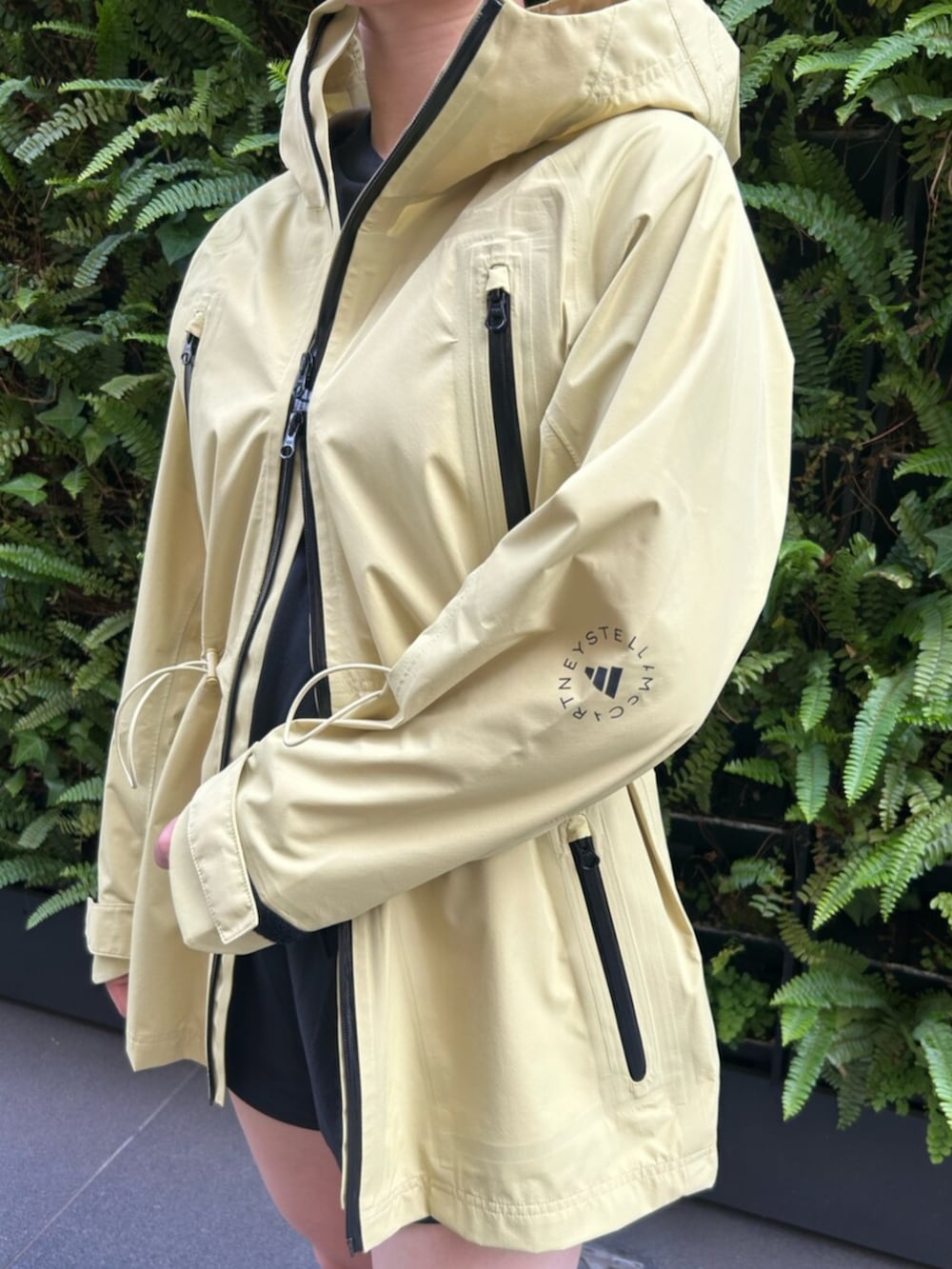 専用♪未使用♪adidas Stella McCartney ホワイトジャケット Adidas by Stella McCartney Metallic track jacket adidas by