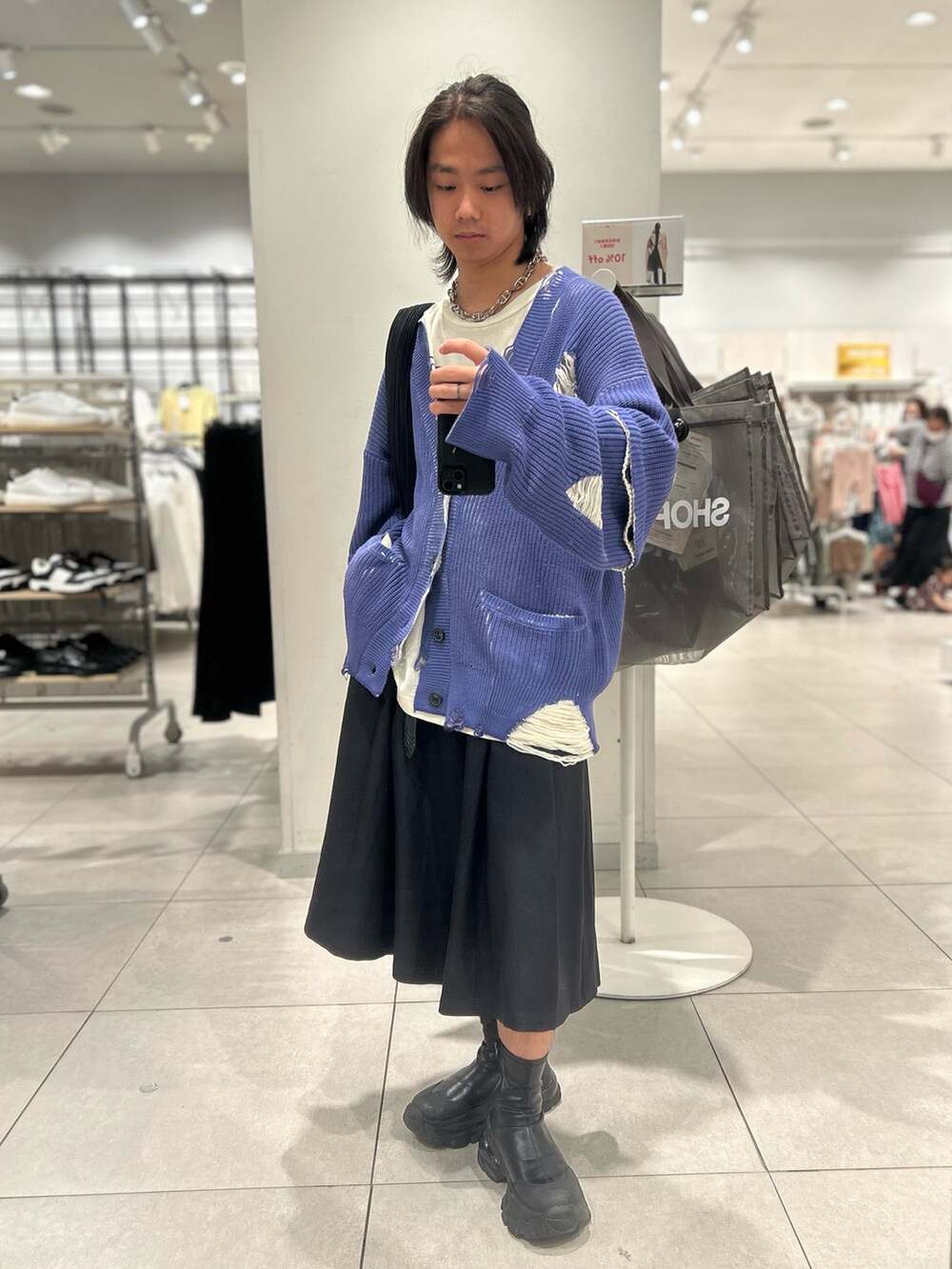 GRANCY】DestructionDesign BigCardigan 【公式通販】