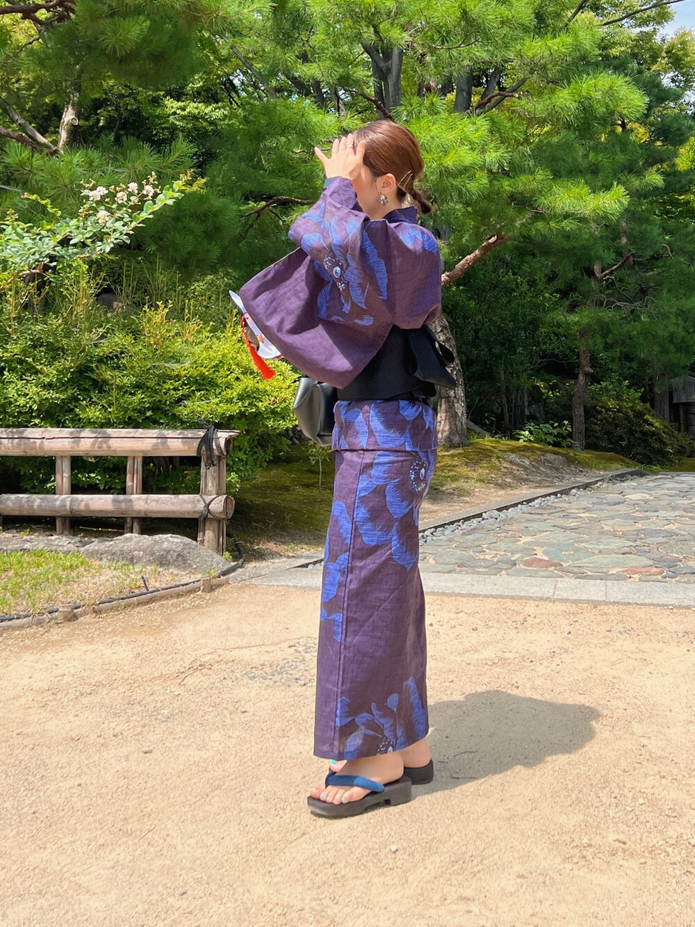 その他の浴衣を着用したレディースの夏コーディネートの2枚目の写真