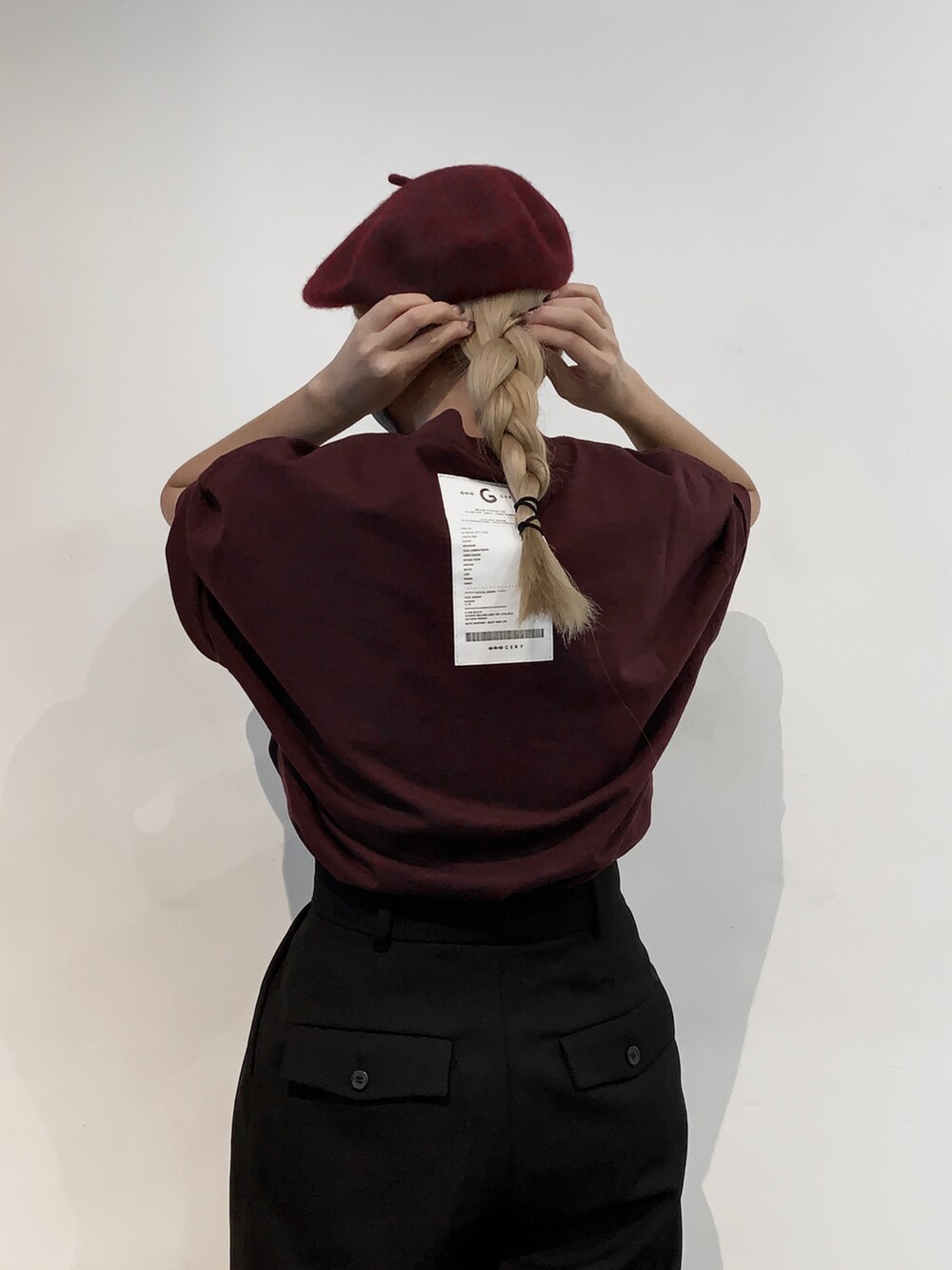 「UNIQLO、休日スタイル、シンプル、大人カジュアル、ootd、プチプラ、シンプルコーデ、オトナカジュアル、カジュアルコーデ、秋コーデ、niko and ...、秋ルック紹介するよ、古着MIX、秋冬コーデ、低身長」｜「niko and...のオリジナルAWカラーベレー（ハンチング/ベレー帽、イエロー系）」を使った、naoki.lcsさん（レディース・162cm）の秋コーディネートの2枚目の写真
