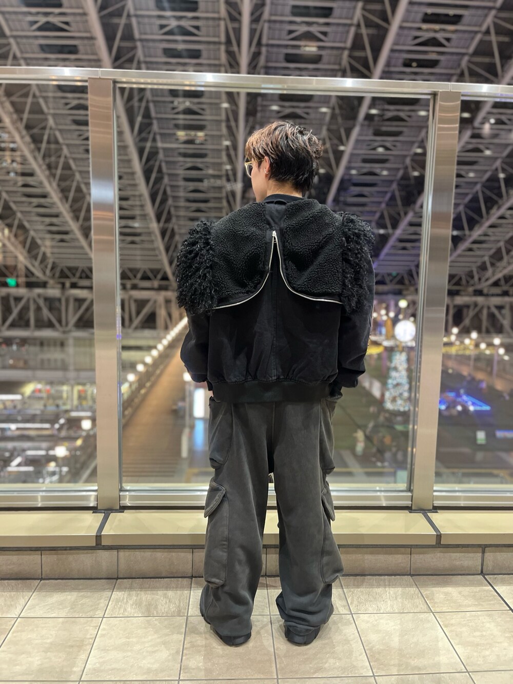 「lhp、LHP、lhplucuaosaka、LHP大阪」｜「DANKE SCHONのDankeschon/ダンケシェーン/DENIM N2B（その他アウター、ブラック系）」を使った、RIKIKYAさん（メンズ・168cm）の冬コーディネートの3枚目の写真