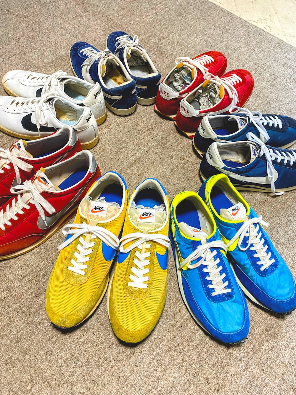 おたっし🐷｜🔸78年 USA製 NIKE LDV👟✨のスニーカーを使った
