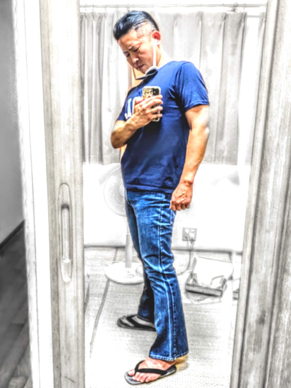 ãã«ãŒç³»ã®ããŒã©ãŒããžã£ã±ããããã«ãŒç³»ã®Tã·ã£ã/ã«ãããœãŒãããŒãžã¥ç³»ã®ãããã³ããççšããã¡ã³ãºã®å€ã³ãŒãã£ããŒãã®2æç®ã®åç
