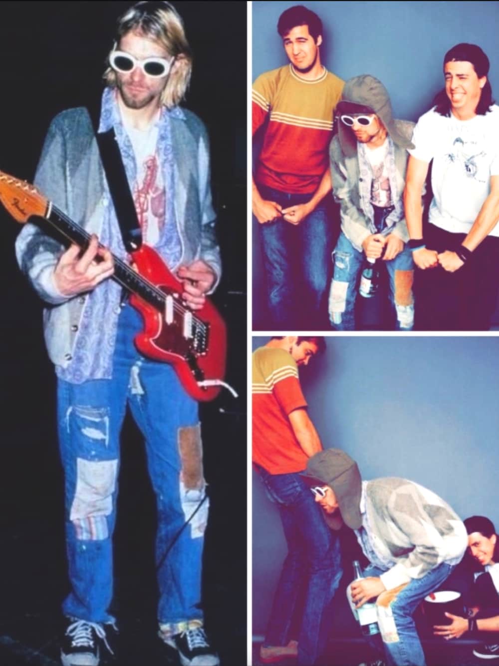 ブラック系のその他アウター、グレー系のカーディガン/ボレロ、ブルー系のシャツ/ブラウスを着用したメンズの冬コーディネートの3枚目の写真