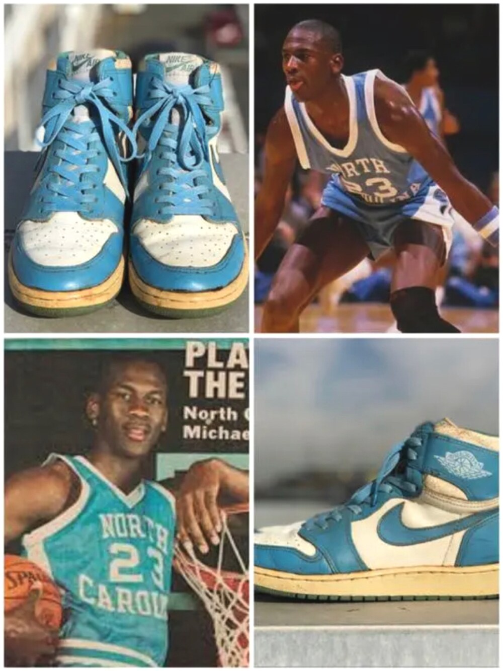 ブルー系のナイロンジャケット、グレー系のパーカー、ブルー系のタンクトップを着用したメンズの冬コーディネートの4枚目の写真