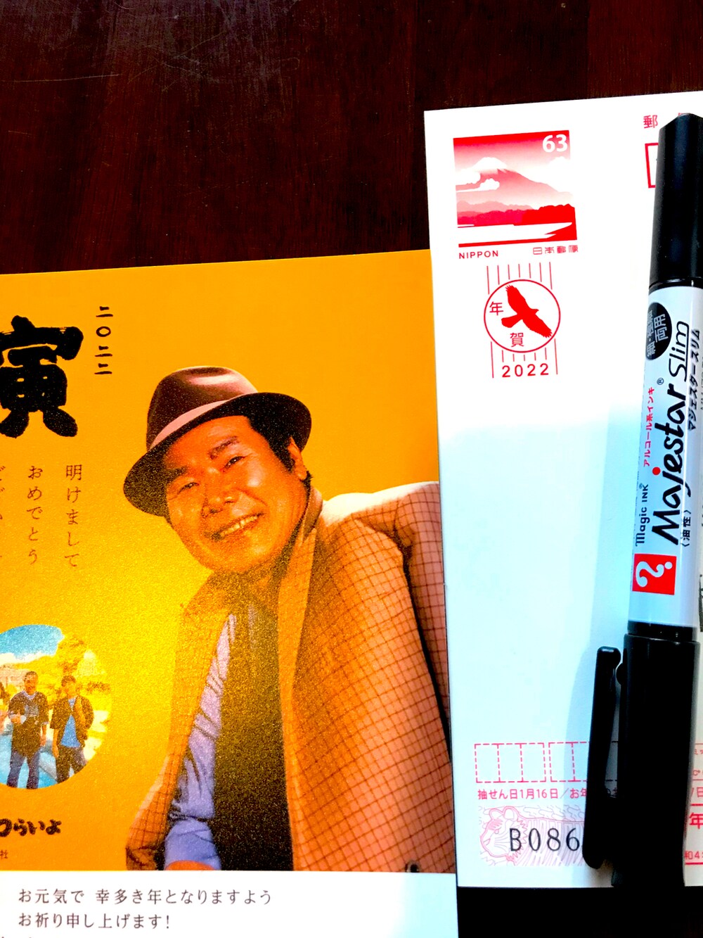 「プチプラ、服の話が皆無、年末コーデ」｜「つかしんのつかしんとは、うちの近所の地域密着型ショッピングモールです(^o^)/（ハンチング/ベレー帽、ブラック系）」を使った、Yes！トメ子さん（レディース・162cm）の冬コーディネートの2枚目の写真