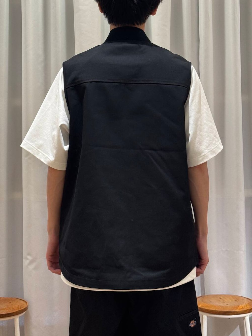 「urbanresearchdoors、Dickies、アーバンリサーチドアーズ、休日コーデ、newarrival、doors、EKAL、機能性素材、キャップコーデ、salomon、メンズスニーカー、暮らしを楽しむ」｜「EKALの『吸水速乾/UVカット』DRY OUT BALLOON FIT T-SHIRTS（Tシャツ/カットソー、ホワイト系）」を使った、Imuさん（メンズ・177cm）の夏コーディネートの8枚目の写真