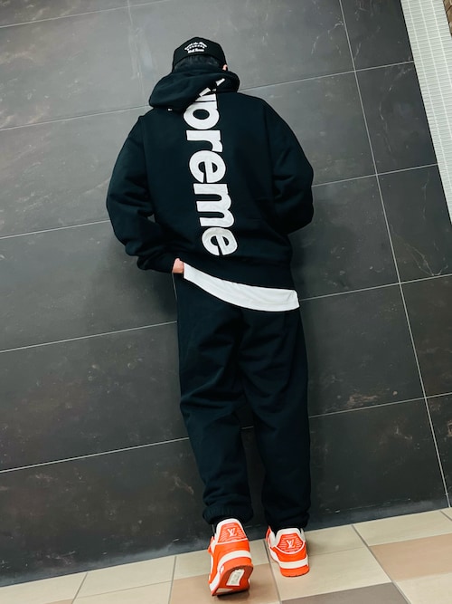 ☆EMI☆　supreme パーカー　スウェットパンツ　セットアップ rms0414｜Supreme のキャップを使ったコーディネート - WEAR