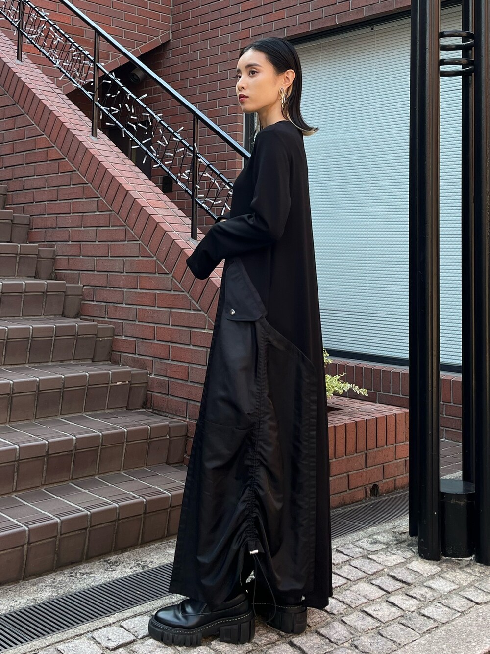 SAYURI(UN3D．)｜UN3D.のワンピースを使ったコーディネート - WEAR