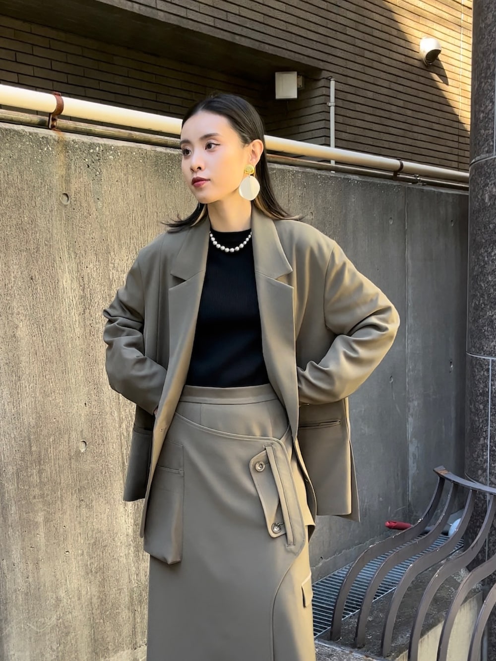 SAYURI(UN3D．)｜UN3D.のスカートを使ったコーディネート - WEAR 