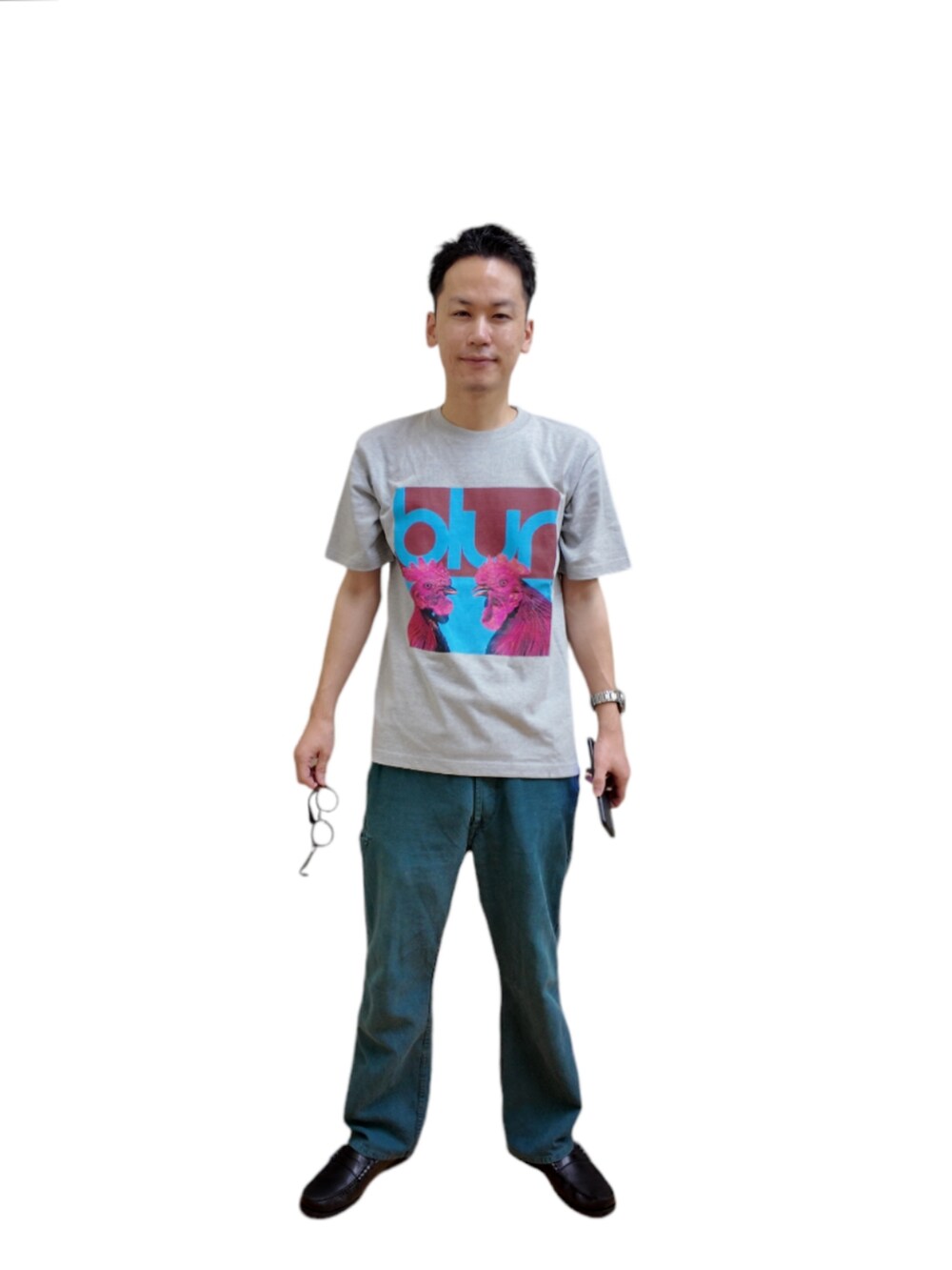 「メンズファッション、お洒落さんとつながりたい、今日のコーデ、古着、古着MIX、blur、ビオトープ、ブラー、Tシャツ」｜「Feels.のFEELS. / Logo Cap Black（キャップ、ブラック系）」を使った、九条∞(くじょうえいと)さん（メンズ・168cm）の秋コーディネートの5枚目の写真