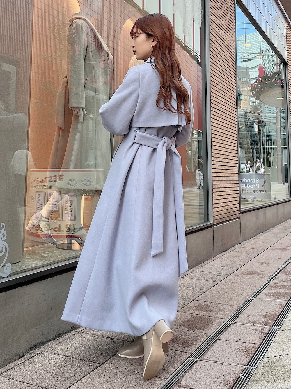 dazzlin タックスリーブウールライクコート 【公式通販】