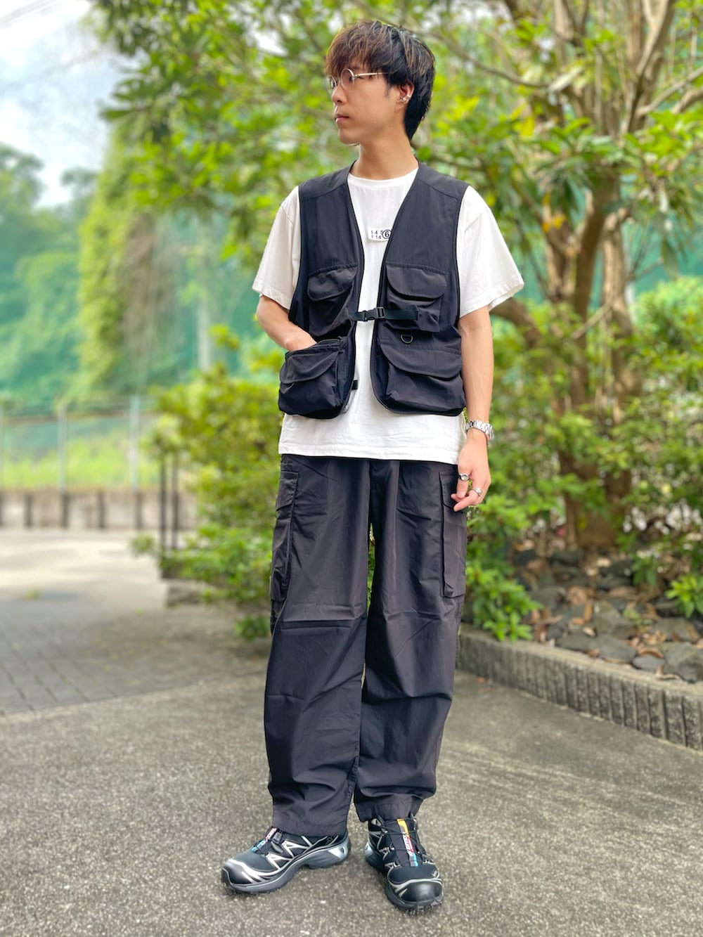 けろちゃん｜UNIQLOのカーゴパンツを使ったコーディネート - WEAR