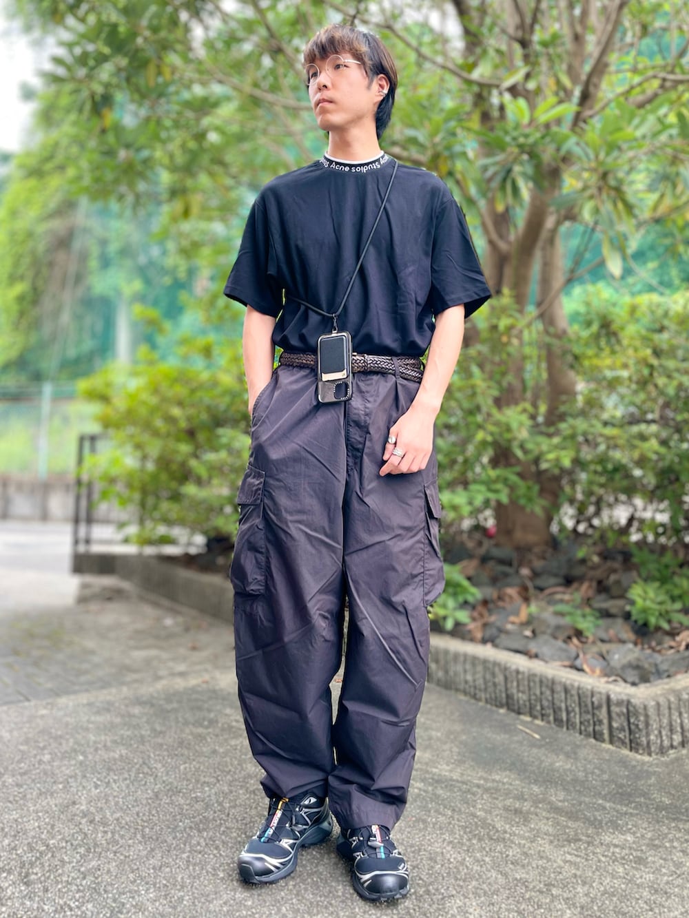 acne studios ベルトパンツ　カーゴパンツ acne studios ベルトパンツ カーゴパンツ 【公式通販】