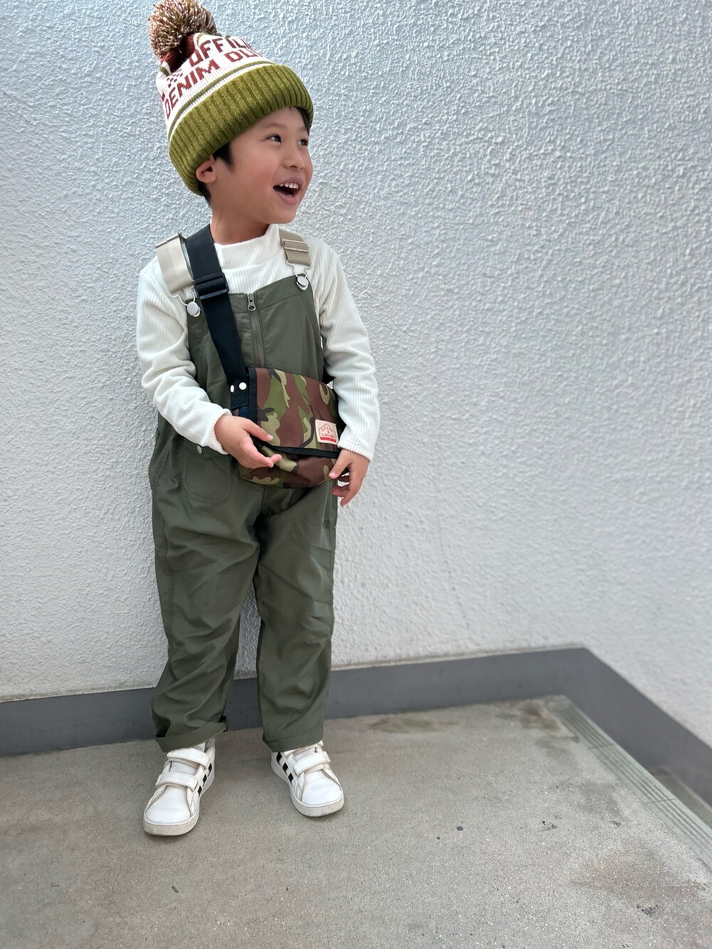 P×K｜DENIM DUNGAREEのニットキャップ/ビーニーを使ったコーディネート  