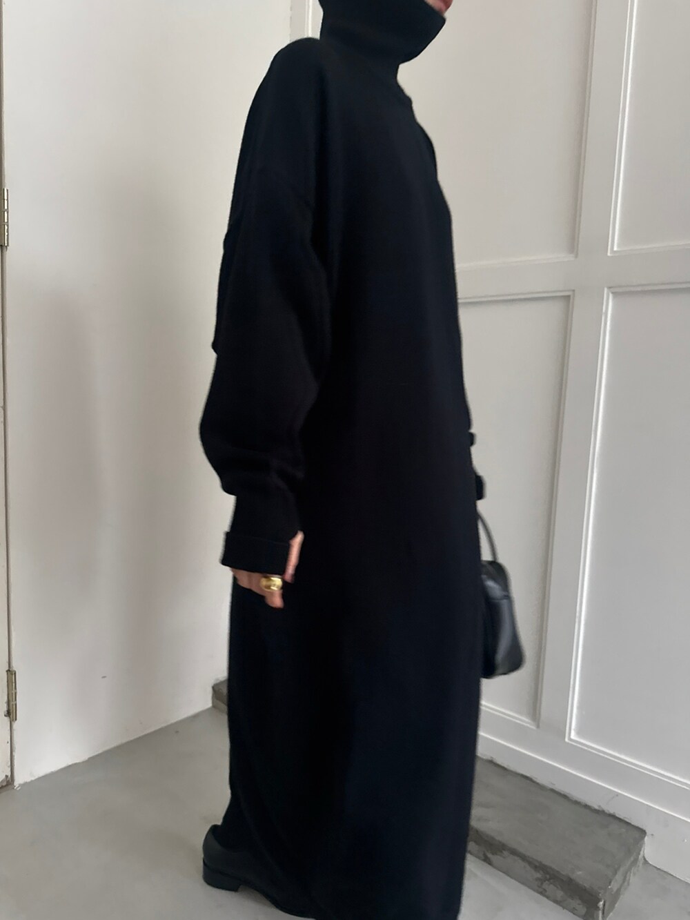 Covered knit OP カバードニットワンピースを使った人気ファッション