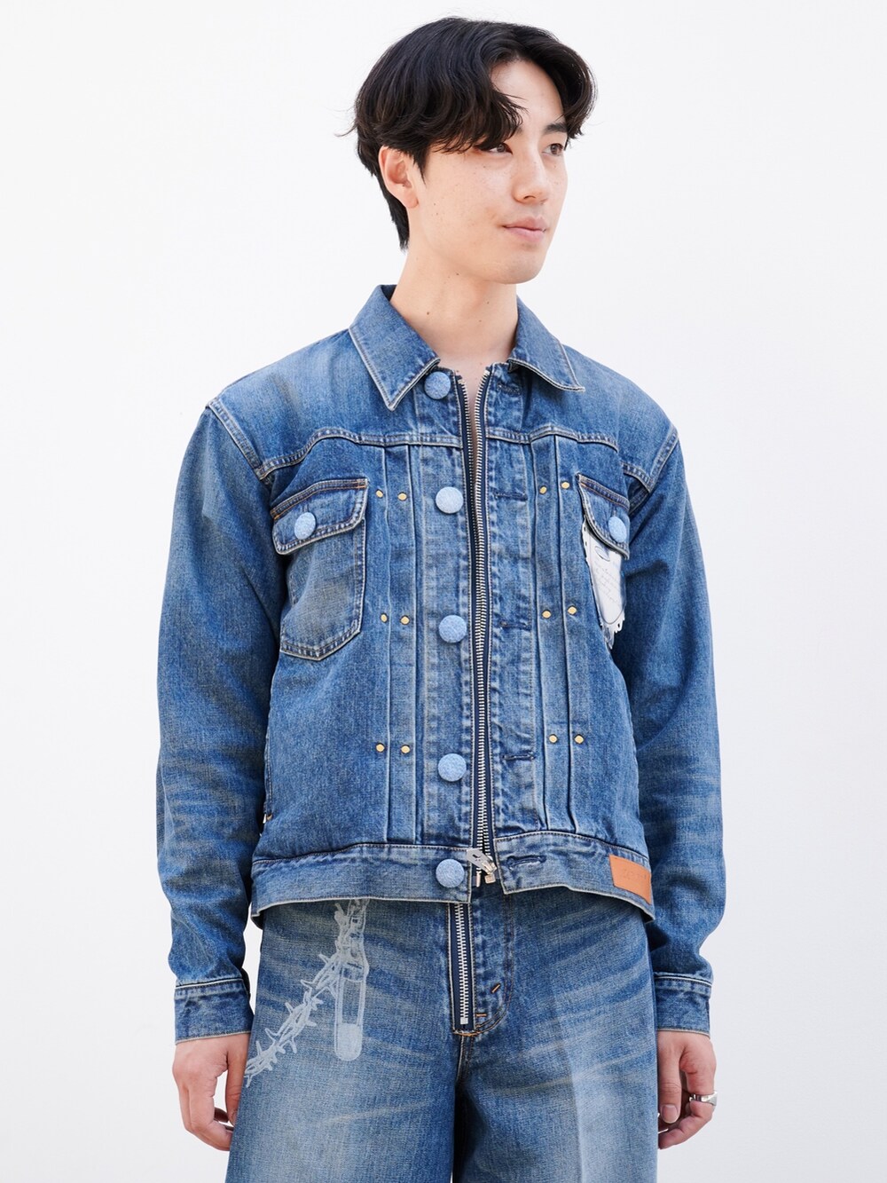 Hisaki｜MASUのデニムジャケットを使ったコーディネート - WEAR