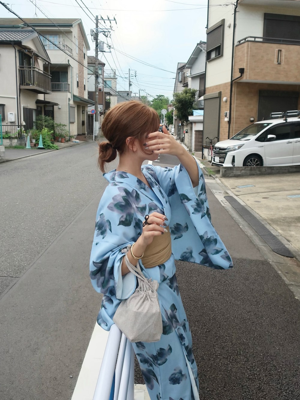 original pattern yukata set / オリジナルパターンユカタセットを使っ
