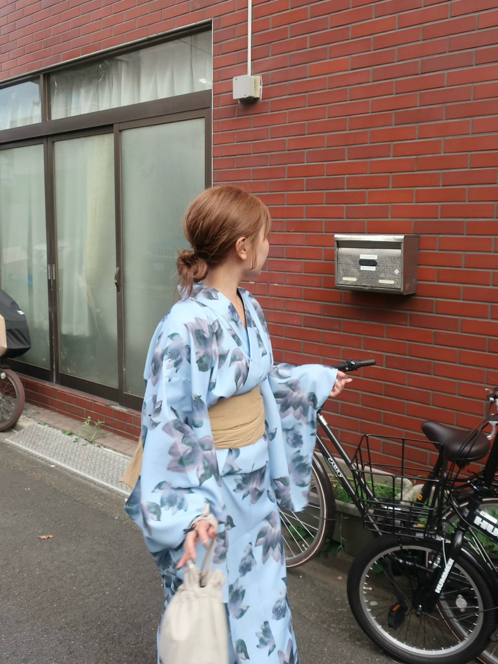 original pattern yukata set / オリジナルパターンユカタセットを使っ