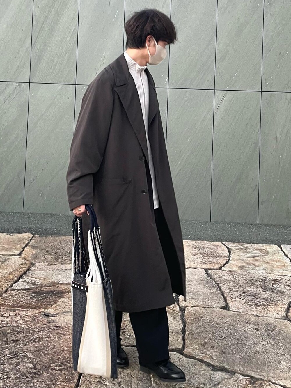taisei｜WYM LIDNMのチェスターコートを使ったコーディネート - WEAR