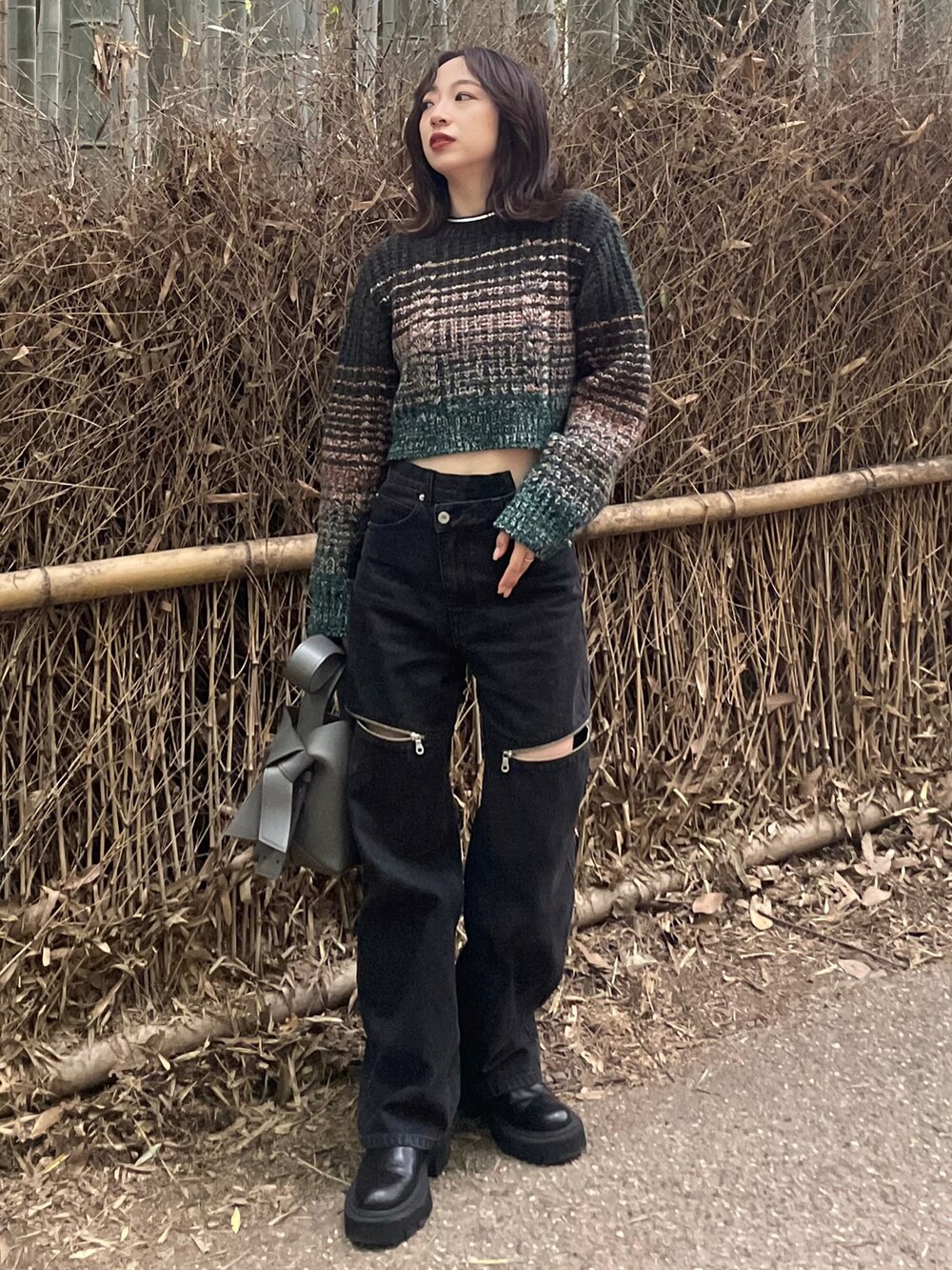 Ruka｜MURRALのニット/セーターを使ったコーディネート - WEAR