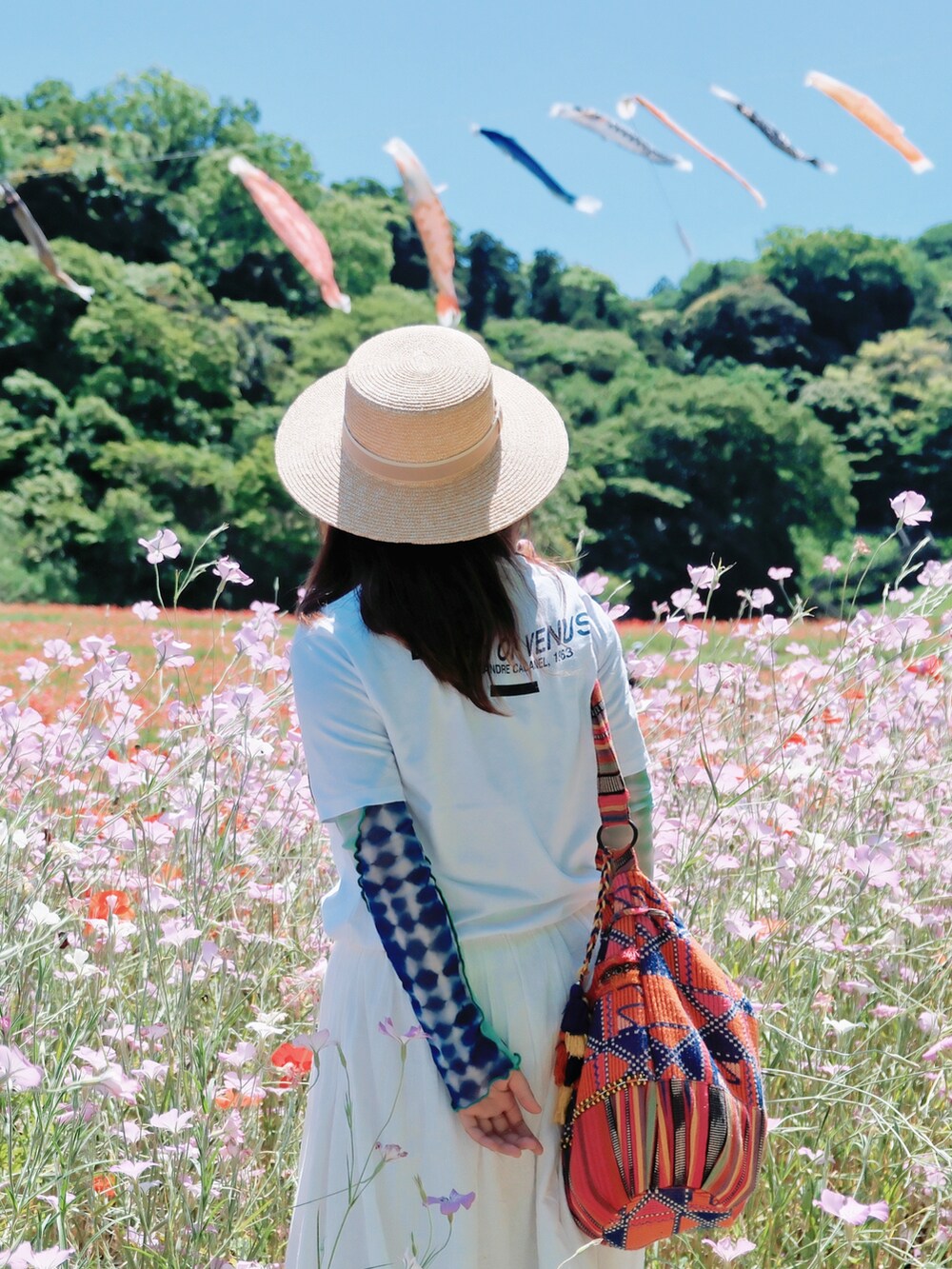 「シンプルコーデ、カジュアル」｜「PLSTのアイテム（サンバイザー、ベージュ系）」を使った、みかさん（レディース・165cm）の春コーディネートの3枚目の写真