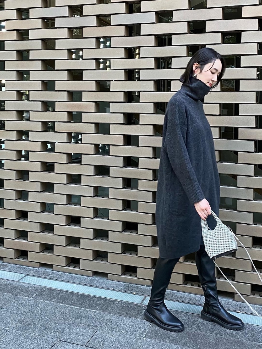 UNIQLO タートルネックニットワンピース UNIQLO】2021秋冬おすすめ