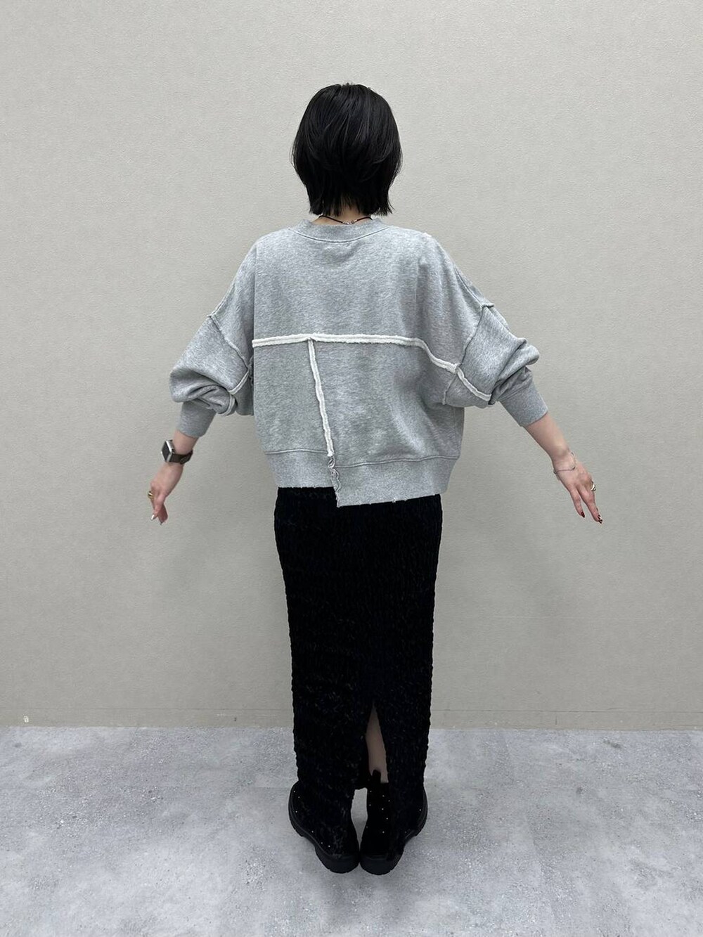 ヤスダ ナナセ(LOWRYS FARM 神戸三田プレミアムアウトレット)｜LOWRYS FARMのブーツを使ったコーディネート - WEAR