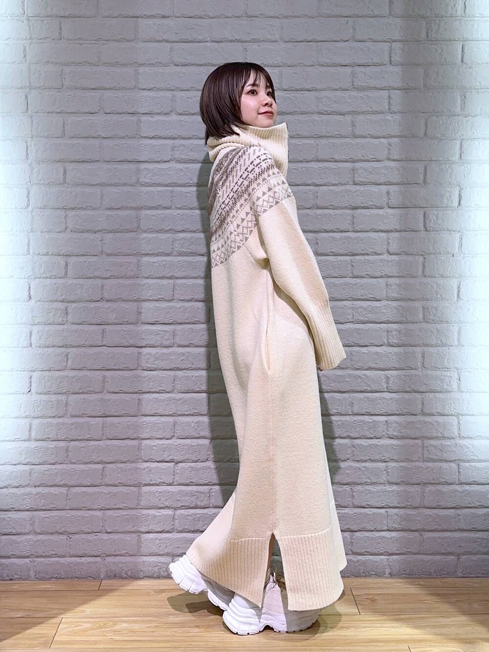 ヤスダ ナナセ(LOWRYS FARM 神戸三田プレミアムアウトレット)｜LOWRYS FARMのワンピースを使ったコーディネート - WEAR