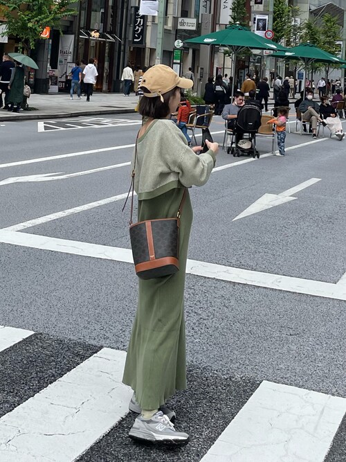ニットレイヤードカーディガン2Pワンピース 264658を使った人気